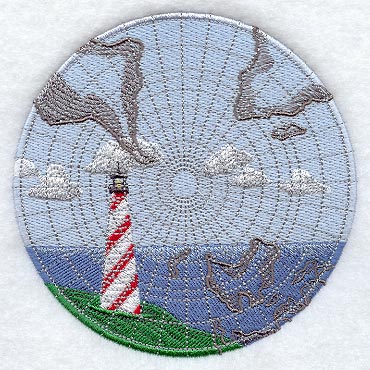 Lighthouse and Navigation Lines