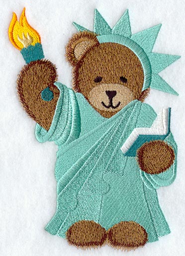 Statue of Liberty Bear