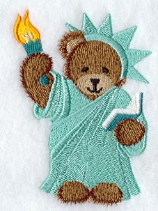 Statue of Liberty Bear