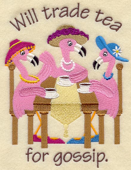 Gossiping Flamingos - Tea