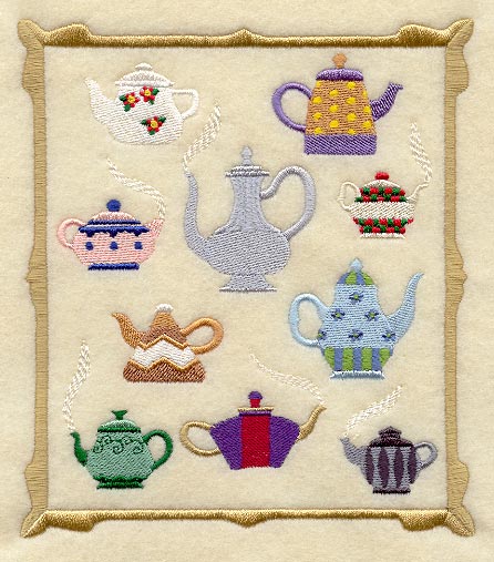 Teapot Medley Sampler