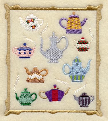 Teapot Medley Sampler