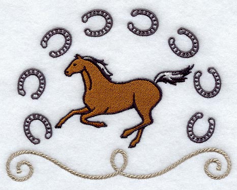 Horse and Horseshoe - Right