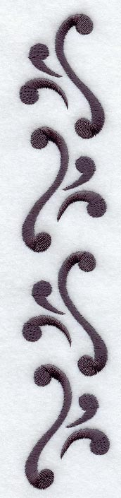 Music Placket - Left