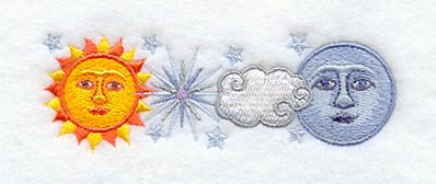 Sun and Moon Pocket Topper