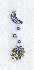Celestial Button Placket