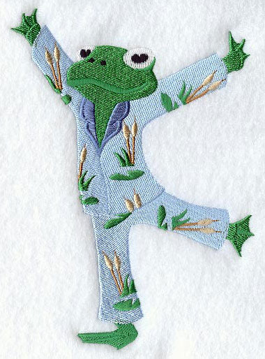 Frog in Pajamas