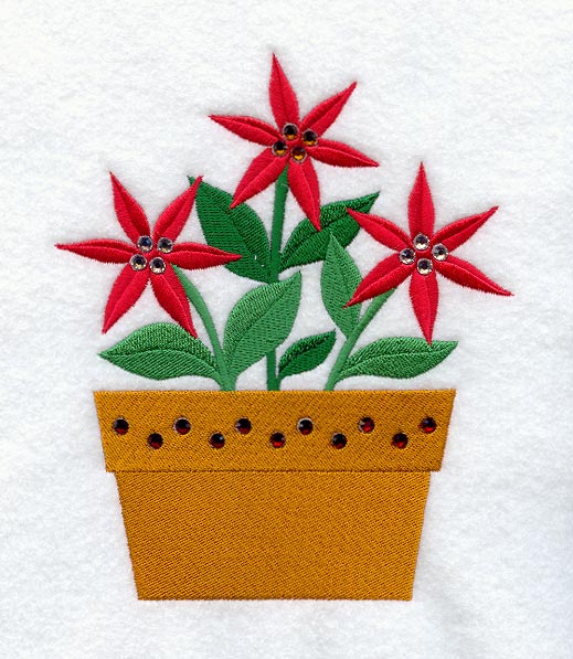 Poinsettia (Crystals)