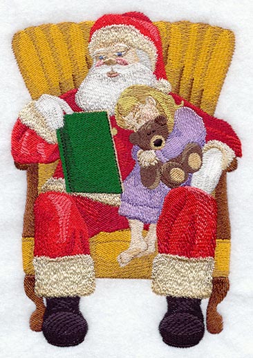 Reading Santa