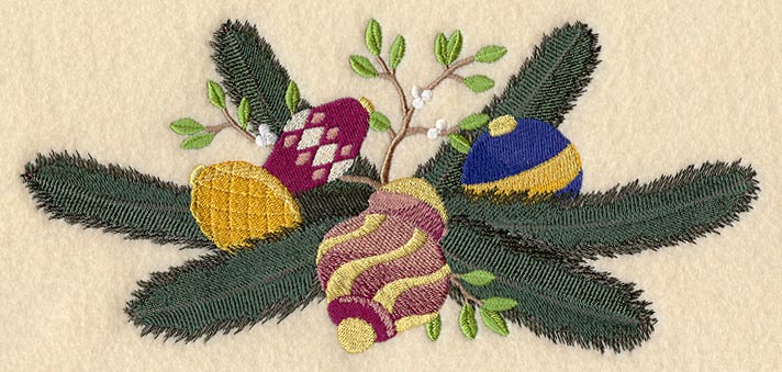 Antique Ornaments Spray