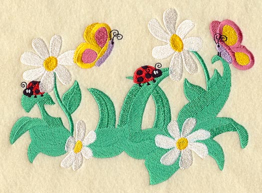Ladybugs and Butterflies