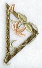 Floral Heirloom Triangle - Right