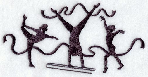 Gymnastics Silhouette