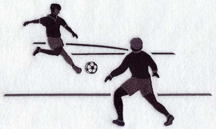 Soccer Silhouette (Male)