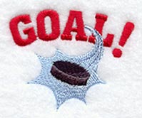 Hockey Puck and Goal!