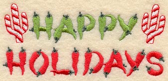 Happy Holidays Peppers