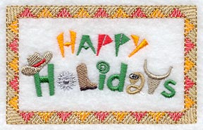 Happy Holidays Cowboy Style