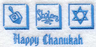 Happy Chanukah Trio