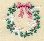 Dove Wreath