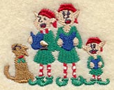 Caroling Elves