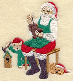 Santa and Toys