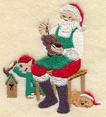 Santa and Toys