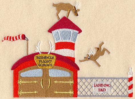 North Pole Reindeer Flight School