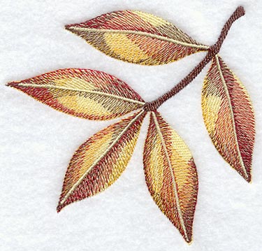 Ash Leaves in Watercolor
