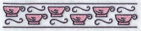 Rich Coffee Cup Border