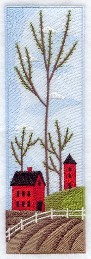 Country Panel Scene - Spring