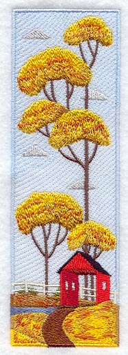 Country Panel Scene - Autumn