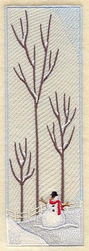 Country Panel Scene - Winter