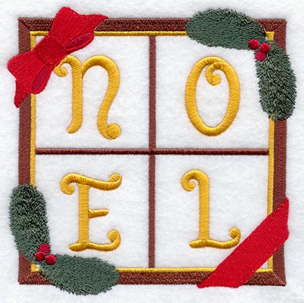 Noel Christmas Spirit Square