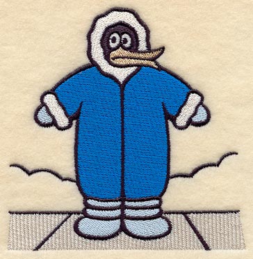 Bundled-Up Penguin