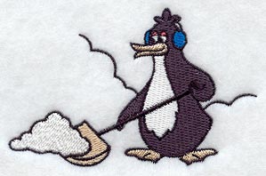 Shoveling Penguin