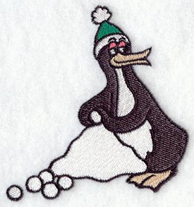 Penguin Snowball Fight