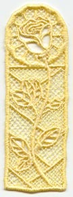 Rose Bookmark (Lace)