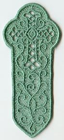 Cross Bookmark (Lace)