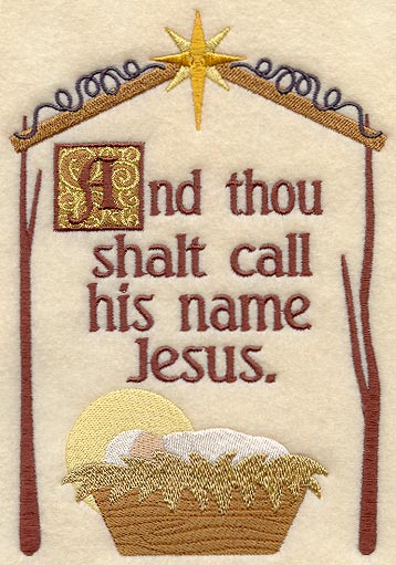 Thou Shalt Call His Name Jesus
