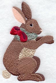 Victorian Christmas Rabbit (Rabbit Only)