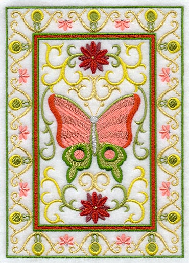 Victorian Christmas Butterfly