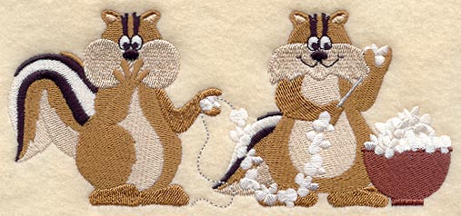 Decorating Chipmunks