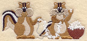 Decorating Chipmunks