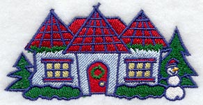 Kiddie Christmas Village House 3