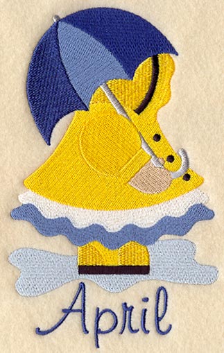 Sunbonnet Sue - April