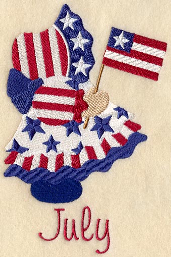 Sunbonnet Sue - July 1