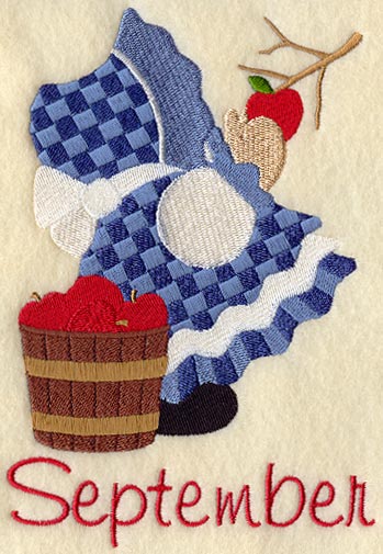 Sunbonnet Sue - September