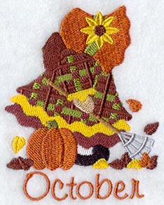 Sunbonnet Sue - October