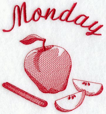 Monday - Apple (Toile)