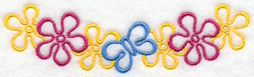 Cool Girl Collar Border - Lg